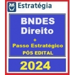 Combo BNDES (Profissional Básico - Direito) Pacote - Pós Edital  + PASSO ESTRATÉGICO (Estratégia 2024)